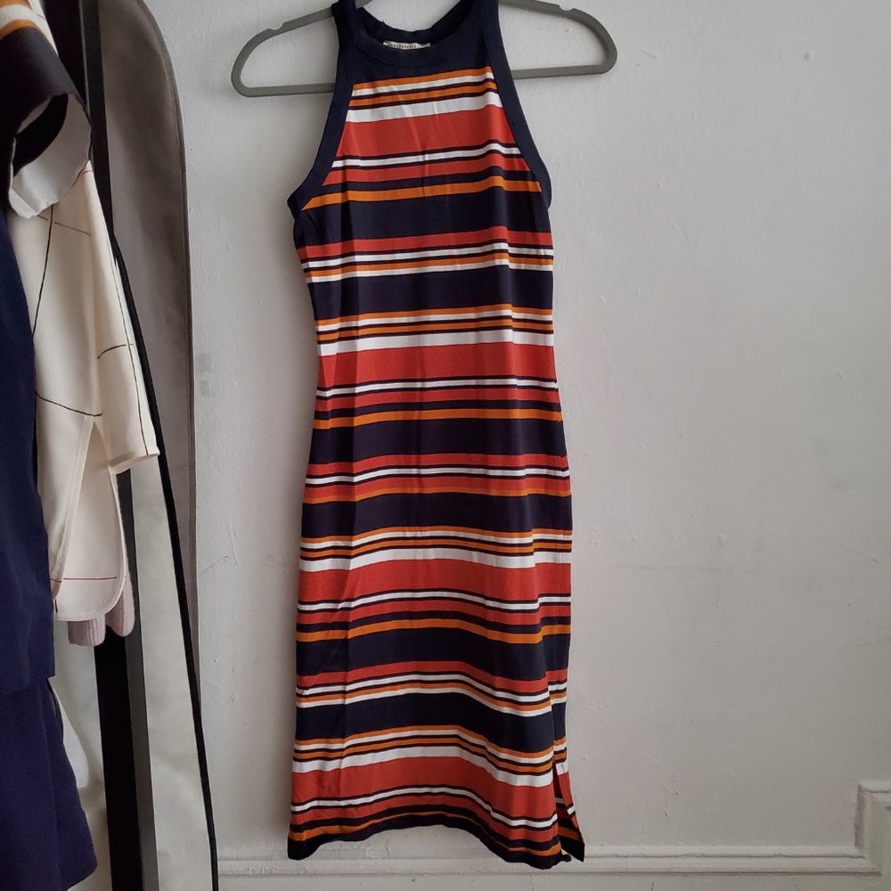 Striped midi dress - Picture 5 of 5